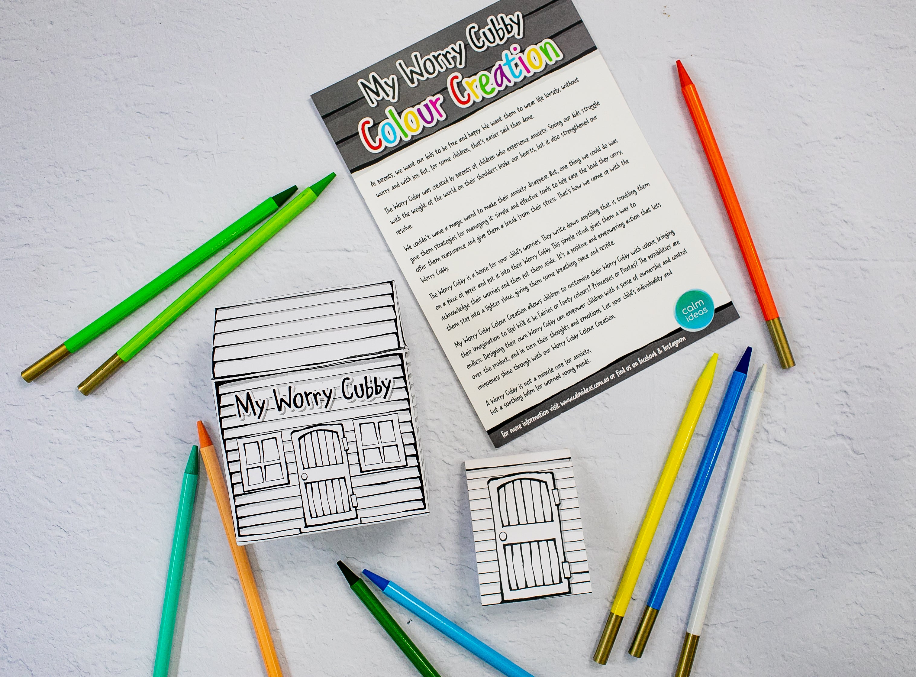 Color My Worry My Worry Cubby Colour Creation – Calm Ideas